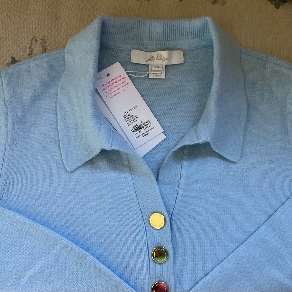 Lilly Pulitzer Sky Blue Women's Cardigan
